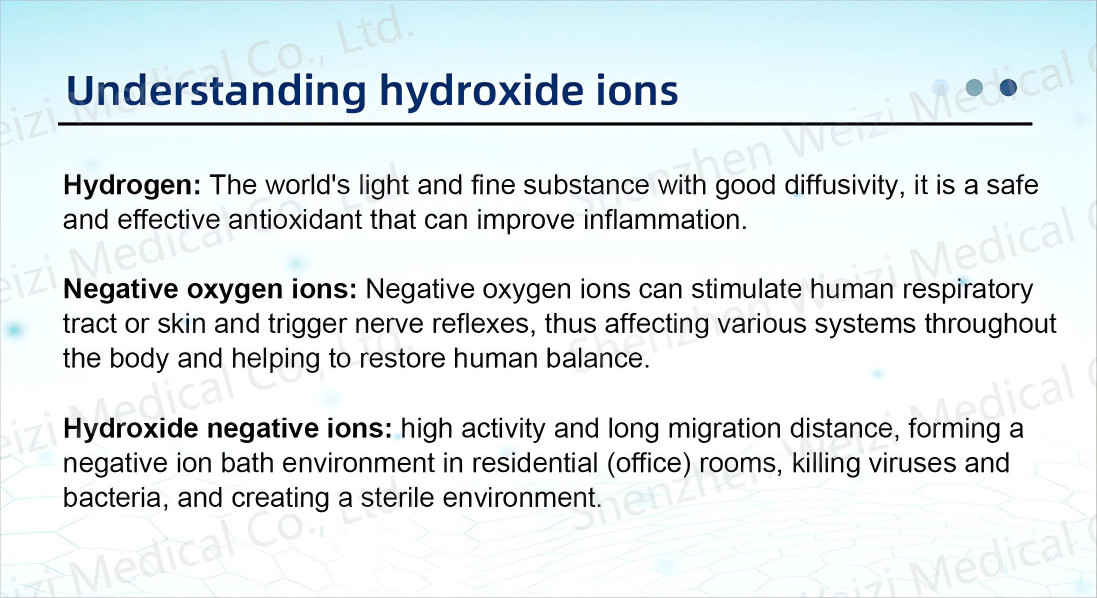 Anti Inflammatory Hydrogen Water Bath WEIZI WZ-SL3000 Enhance Skin Hydration