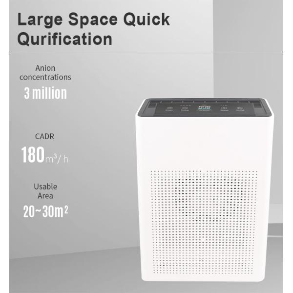 PP Pre Filter UV lamp H10 Hepa Air Purifier Clean Cost Concept