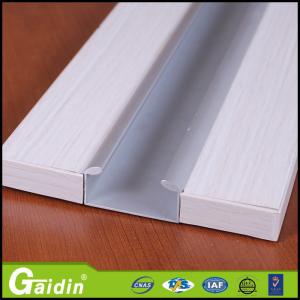 foggy silver kitchen cabinet drawer edge aluminum profile handle