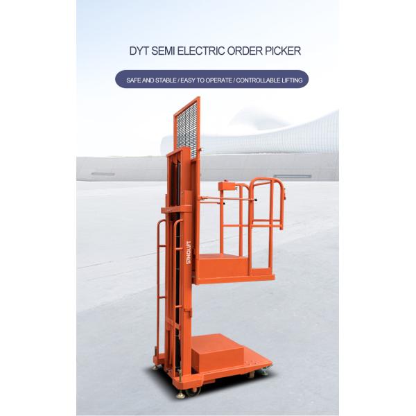 Sinolift DYT Semi Electric Order Picker with Cheap Price