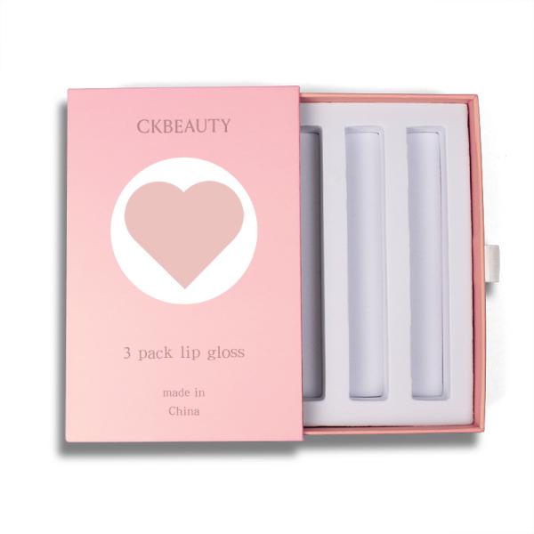 Custom Printed Lip Gloss Packaging Wholesale , Eco Friendly Lip Gloss Boxes With Logo