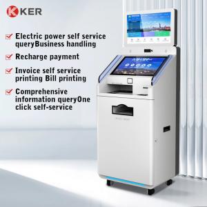China Self Printing Scanner Pay Service Touch Screen Self Service Print Terminal Kiosk on sale