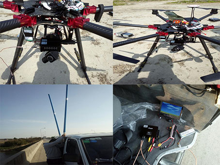 10km UAV Video Link COFDM Transmitter & Handheld Receiver AES256 Encryption DC 12V Low Latency