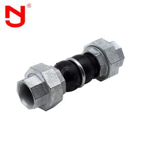 Industrial Pipe Dn65 Flexible Bellows Expansion Joint Screwed Union