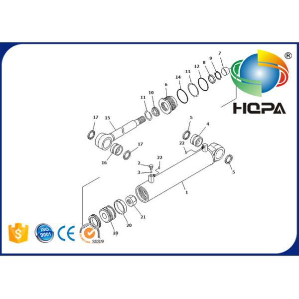 707-99-32260 707 99 32260 7079932260 Steering Cylinder Seal Kit For WA430-5