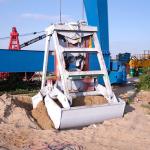 2 rope Hydraulic Scrap Clamshell Grab Bucket