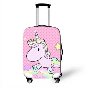 China Practical Multicolor Suitcase Cover Protector , Waterproof Luggage Cover 28 Inch wholesale