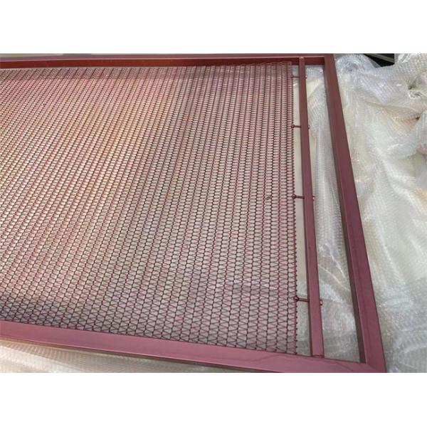 Staircase Baluster Architectural Copper Mesh Steel Grilles Screen