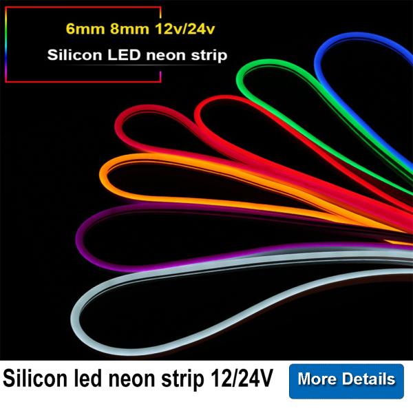 Flexible RGB LED Neon Flex Light Bendable Outdoor Waterproof IP67