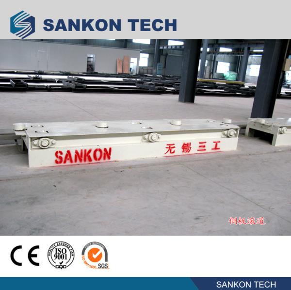 Quality L1415mm rolling guide Automatic Concrete Block Machine for sale