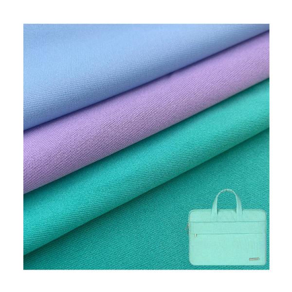 Quality Single Jersey Fabric 4 Way Stretch Moisture Wicking 75D For Laptop Bag for sale