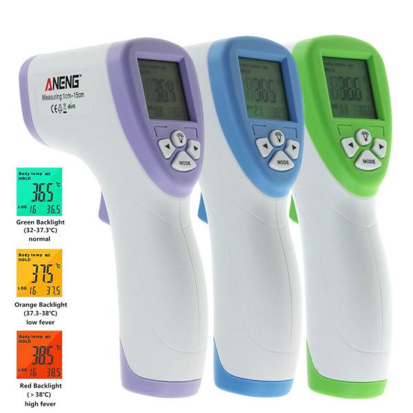 Quality Handheld Electronic Forehead Thermometer , Non Contact Body Thermometer for sale