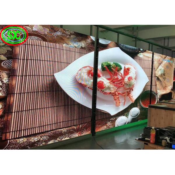 High Brightness Full Color SMD LED Die-Cast Aluminum Screen P10, Iron/Steel Slim Housing