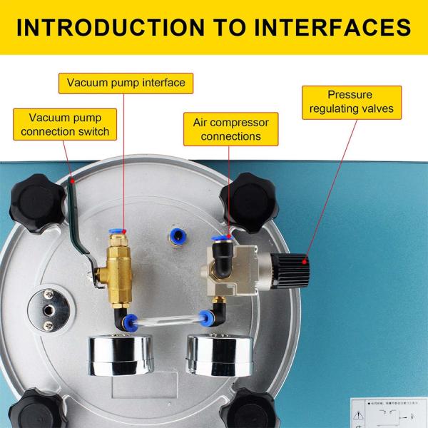 3Kg Capacity Wax Injection Molding Machine Digital Vacuum Casting