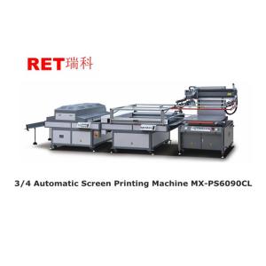 China 3 / 4 Automatic Discharge Screen Printing Press Equipment MX-PS6090CL wholesale