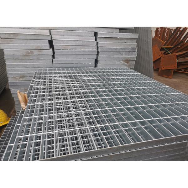 Hot Dip Galvanized Stainless Steel Grating 8mm Thick Serrated
