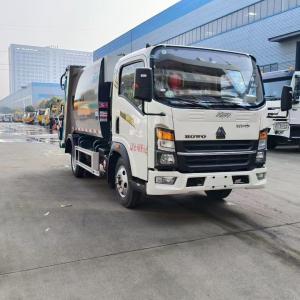 China HOWO Waste Removal Compressor Compression Compressed Basement Garbage Truck wholesale