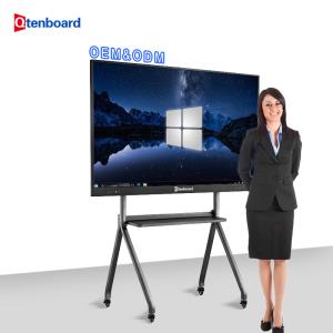 China High Brightness Low Latency Infrared Touch Interactive Digital Whiteboard wholesale