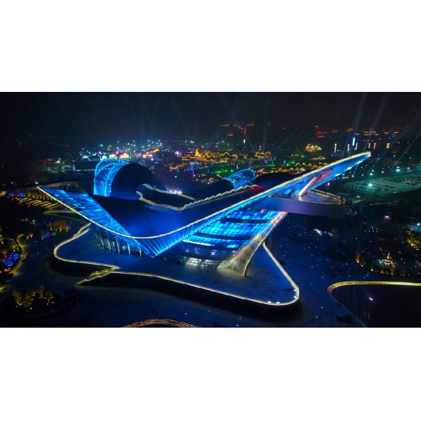 P50 Full Color Led Strip Screen Advertising Transparent Led Display Screen