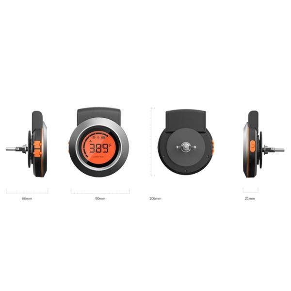 High Low Temperature Alarm Wireless BBQ Thermometer