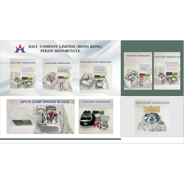 BM150 Comp Engine Block Aluminum Motorcycle Spare Parts Standard Size