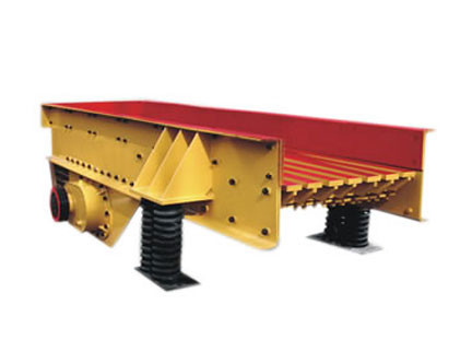 Gypsum / Coal Vibrating Feeder Stable Vibrating Force , Electromagnetic Vibrating Feeder High Strength