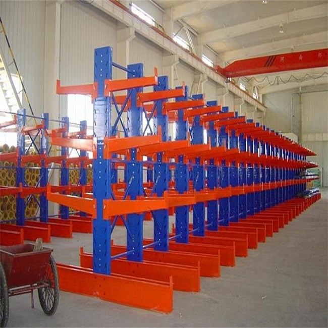 China Metal Pipe Cantilever Pallet Racking Shelving For Library wholesale