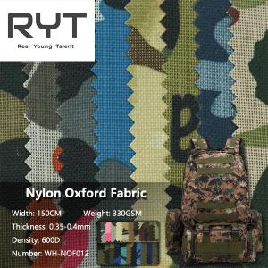 China PVC Waterproof 600D Camouflage Print Fabric Durable Woven Nylon on sale