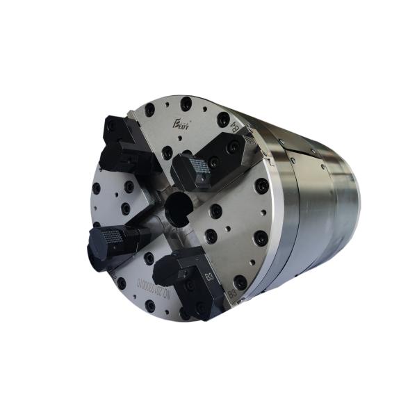 Quality Four Jaw Power Lathe Chuck Double Acting Feeding Chuck for sale