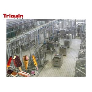 China High Power Dairy Processing Line Soft Ice Cream Manufacturing Equipment on sale