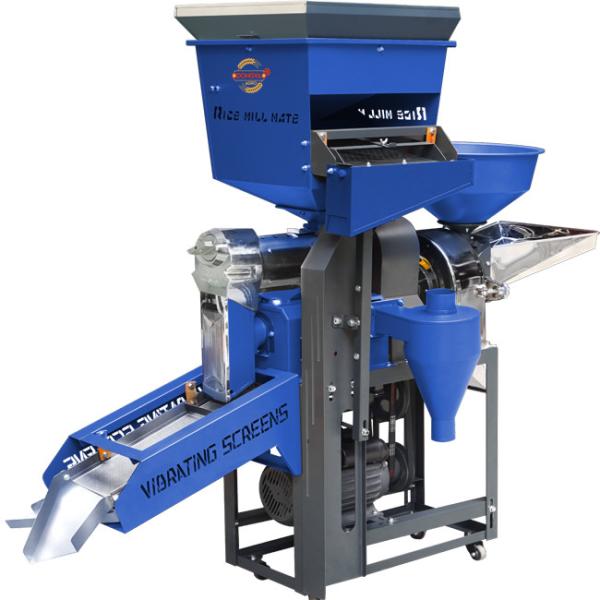 Quality Home Used 7 in 1 Combine Stainless Type Rice Mill Machine with Vibration Cleaner Sorting Flour Mill and Efficiency for sale