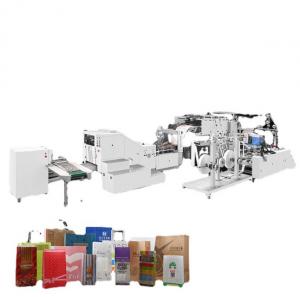 China Multifunctional Automatic Paper Bag Machine For Medicine Packing Bag on sale