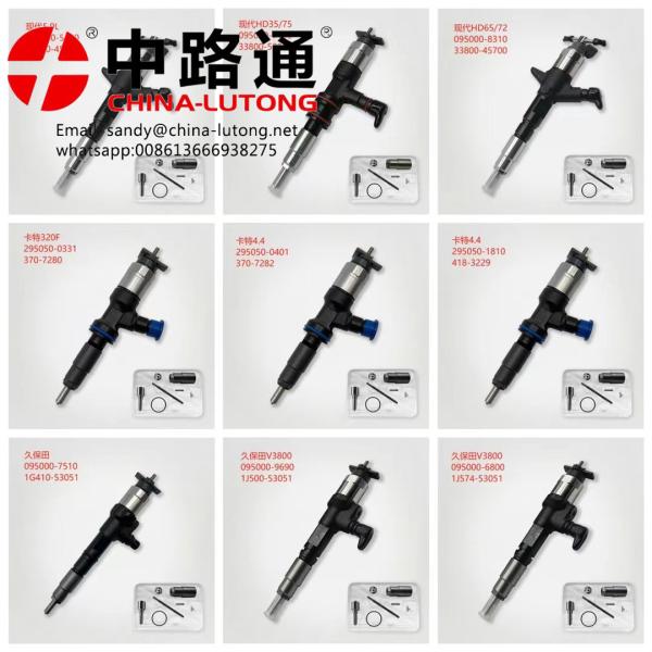 Diesel Common Rail Fuel Injector 095000-0176 Engine Diesel Fuel Injector 095000-0174 095000-0175 095000-0176 for Hino J08C Engine