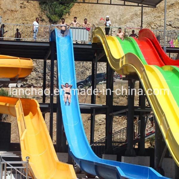 Indoor Outdoor Playground Amusement Fiberglass Water Slide