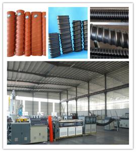 China Prestressed Corrugated Duct Making Machine 60kg/H-80kg/H Corrugated Pipe Extruder Machine on sale