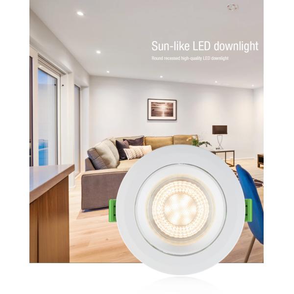 IP44 SMD 6W Dimmable LED Downlights 220V-240V Tiltable Waterproof