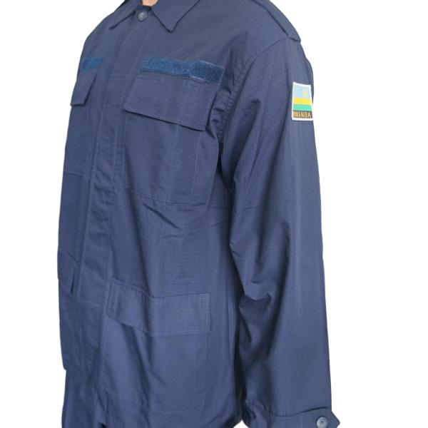 Classic Style BDU Military Uniform In Navy Blue Military Outfit For Men