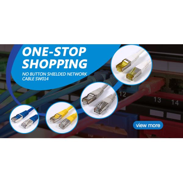 9 Colors Available Outdoor 24awg FTP Cat5e Patch Cord