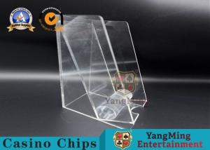 China Acrylic Square 8 Decks Playing Card Discard Holder / Discard Racks Baccarat Accessories wholesale