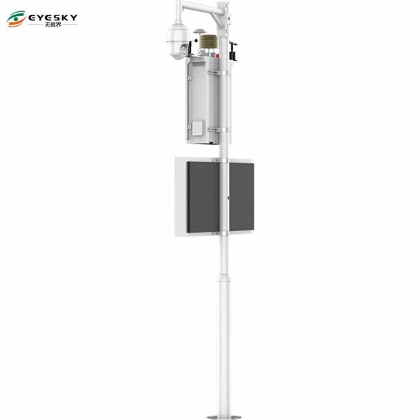 Quality LED Display Wireless Environmental Monitoring System Multiple Installation Way for sale