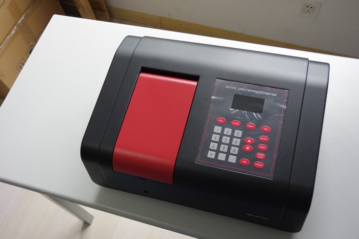 China Chemistry experiment Copper Ultraviolet Visible Spectrophotometer Single chip microcomputer control wholesale