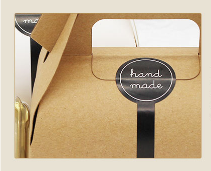 Custom Printing Folding Paper Sweet Box Cake Packing With Handle