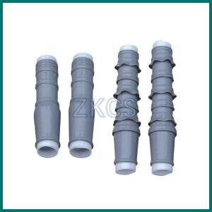 China 0.6/1KV Silicone Rubber Cold Shrinkable Cable Joints Accessories Kits Grey / Black wholesale