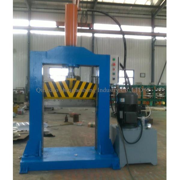 Hydraulic Guillotine Floor Rubber Cutting Machine Single Knife XQL 8T Width 660mm