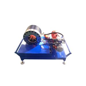 China Hydraulic Rubber Hose Crimping Machine High Pressure 12V Hose Crimper wholesale