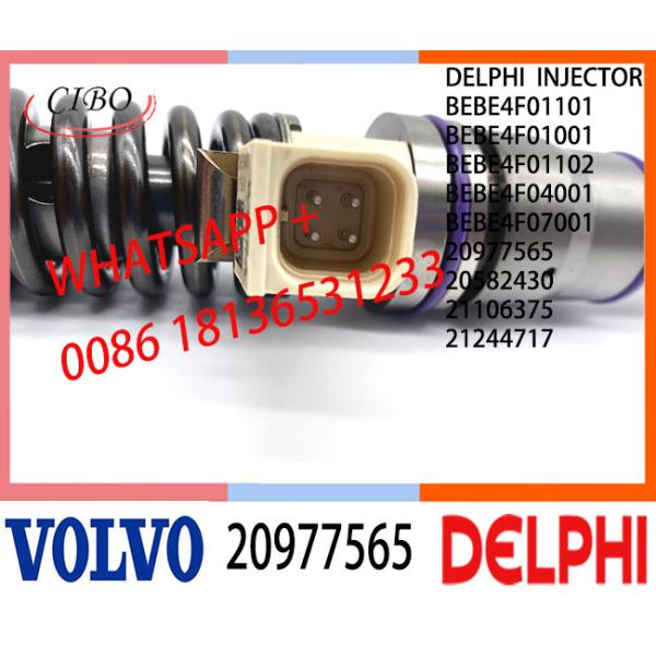 Fuel engine Diesel Injector BEBE4F01101 BEBE4F01001 BEBE4F01102 BEBE4F04001 BEBE4F07001 E3.3 for VOL USA MD13 E3.3