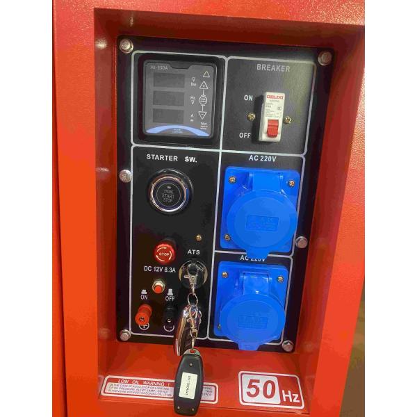 25kva Canopy Generator Set Red Color Water Cooled