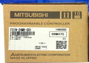 China Mitsubishi 14 PIN Programmable Logic Controller Module FX1N-24MR-001 wholesale