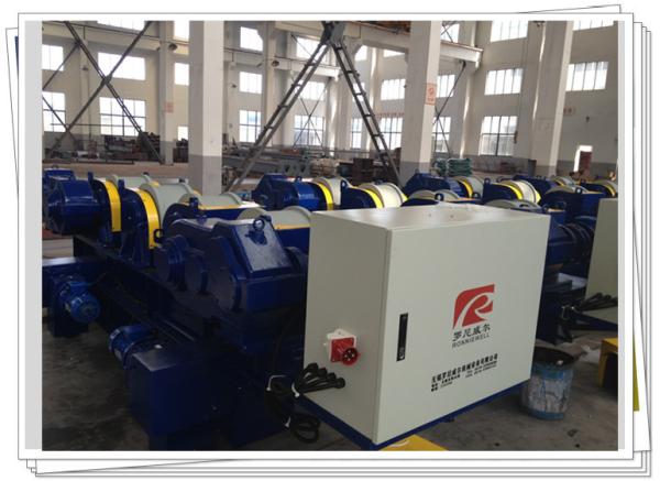 Quality Automatic Painting Pipe Turning Rolls with steel wheel for sale
