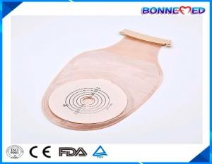 China BM-6207 Portable One Piece Colostomy Urinary Bag Non-woven Fabric PE Puncturing Film Urine Collection Bag wholesale